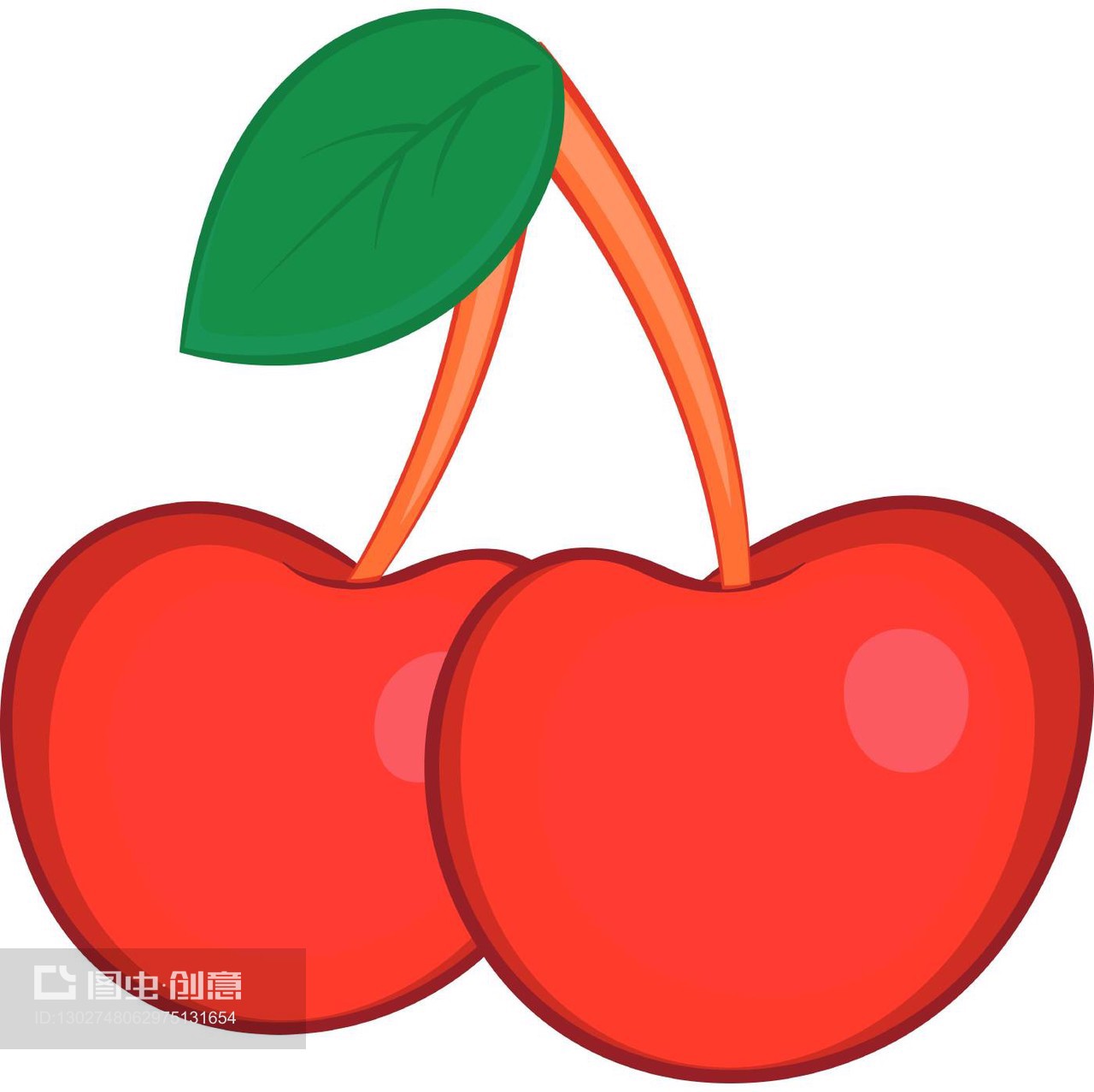 甜心俏颜——樱桃与卡通的美丽邂逅